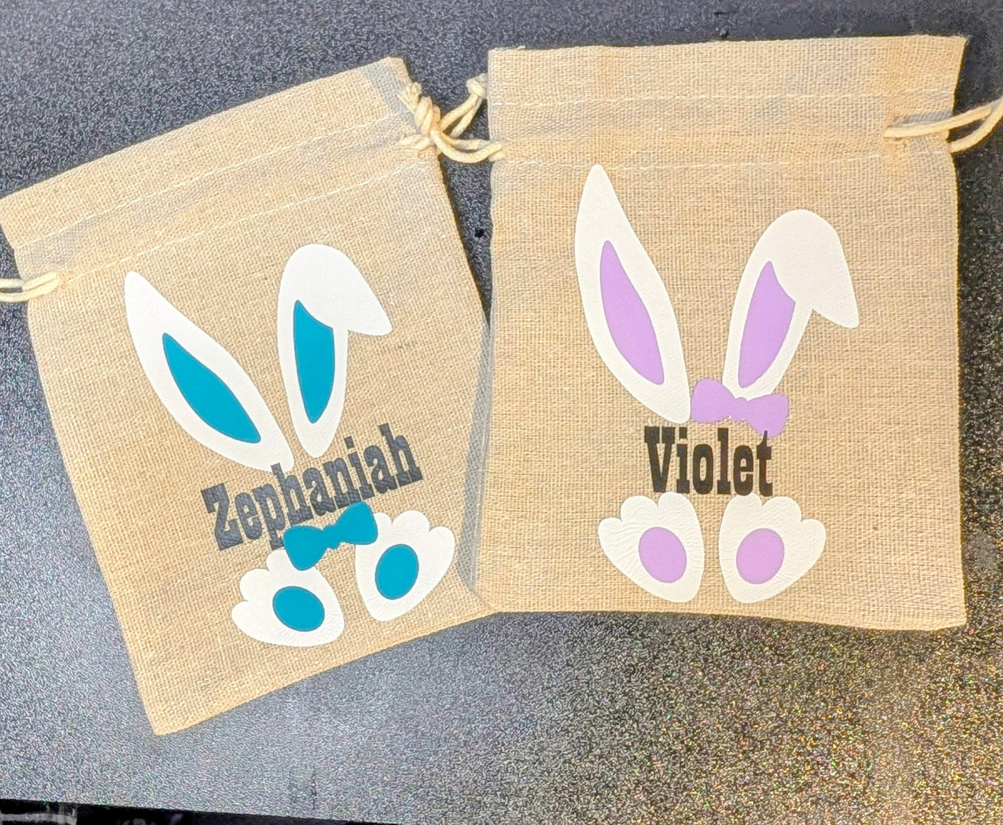 Personalized Small Bunny bag